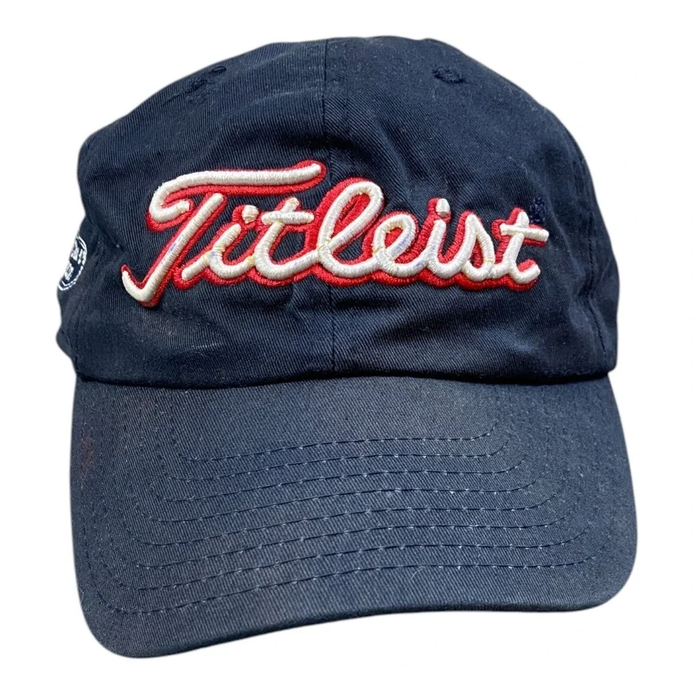 Titleist Hat‎ Cap Strap Back Blue Country Club Of Lexington FootJoy Embroidered